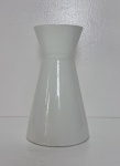 Vaso Geométrico Branco de Louça - imagem 1
