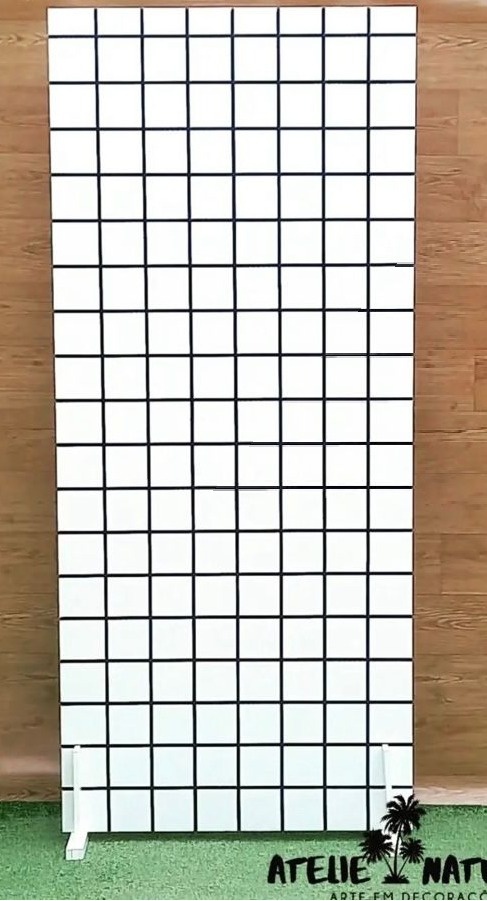 Painel Quadriculado de 1.80Mx80Cm - Stefane Sales 