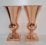Vaso de Metal Linha Luxo Rose Gold - imagem 2