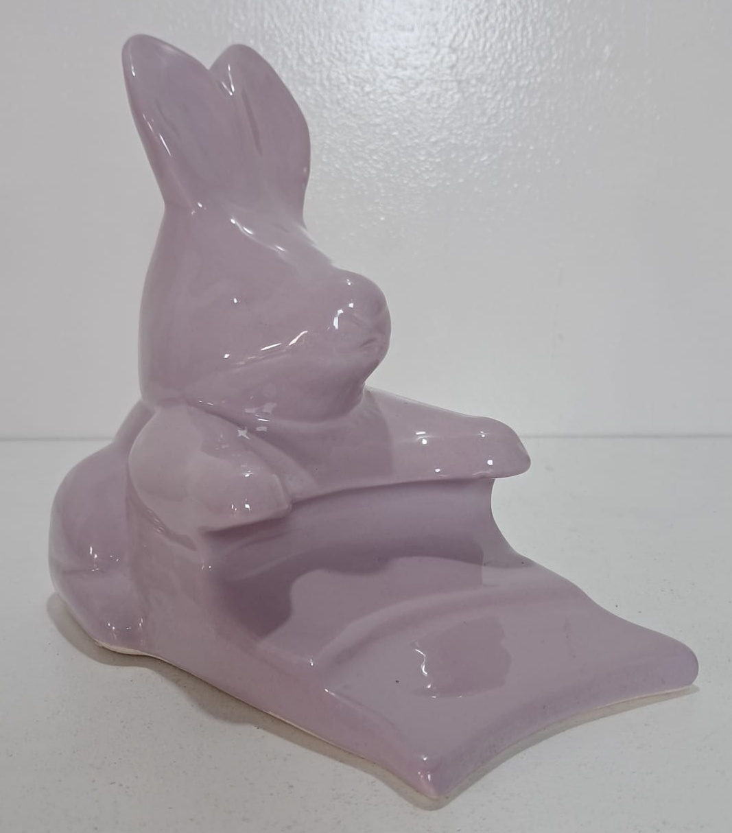 Bandeja Coelho Lilas Candy de Louça - Stefane Sales 