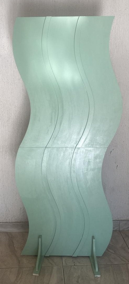 Painel Onda Verde Candy de 1.80Mx70Cm - Stefane Sales 