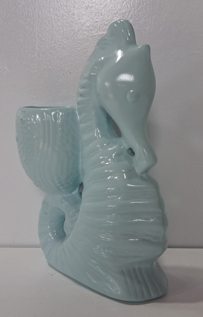 Cavalo Marinho Azul Candy de Louça - Stefane Sales 