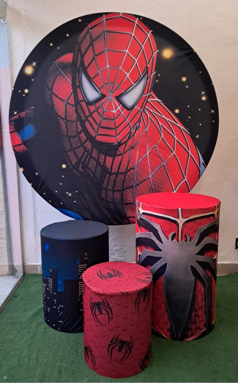 Painel E Capas Homem Aranha - Stefane Sales 