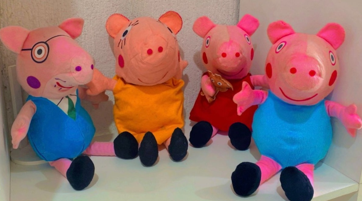 Kit Peppa Pig de Pelúcia - Stefane Sales 