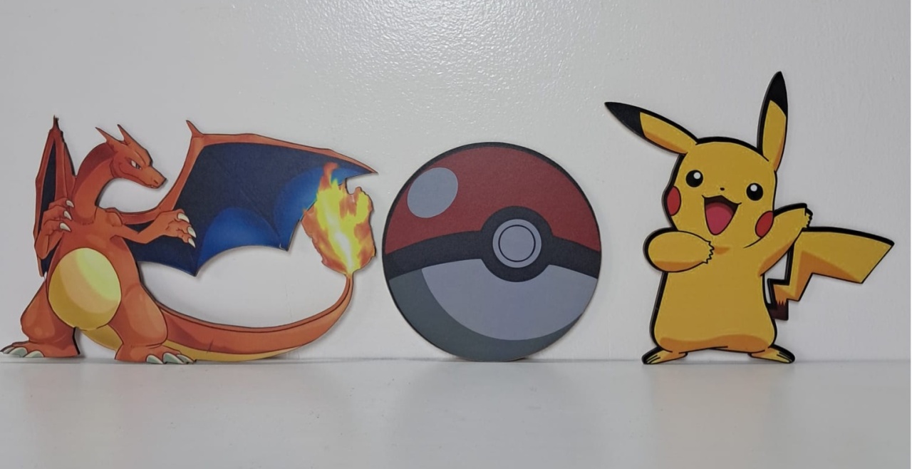Display Pokemon de Mesa - Stefane Sales 