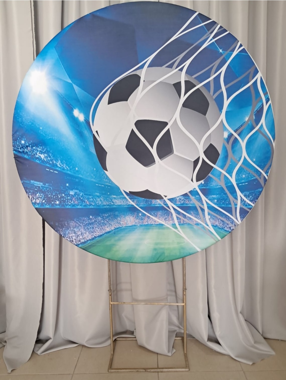 Painel Futebol Bola Na Rede - Stefane Sales 