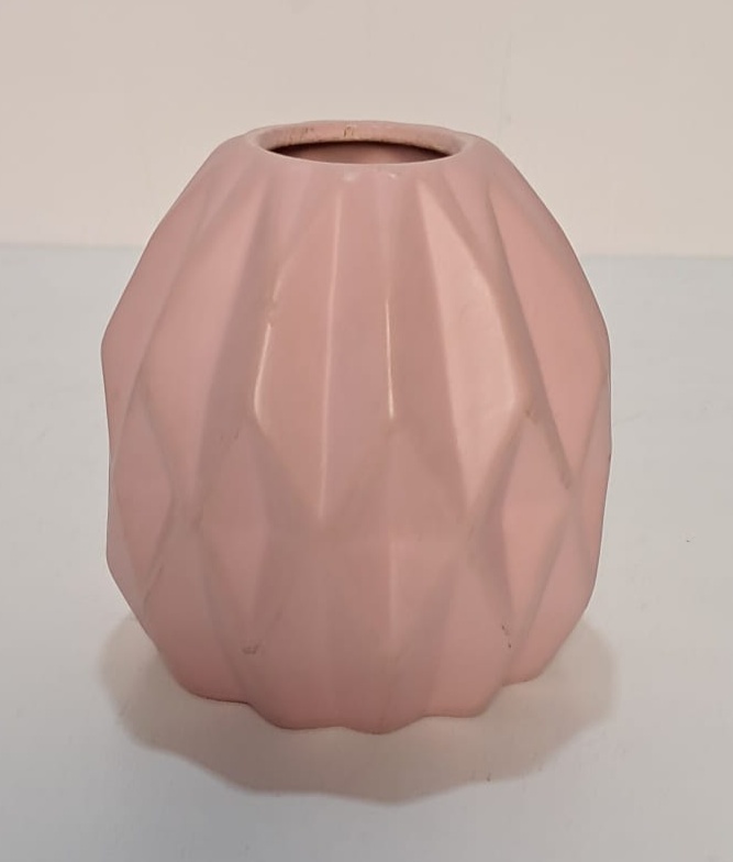 Vaso Geométrico Rosa Rose P - Stefane Sales 
