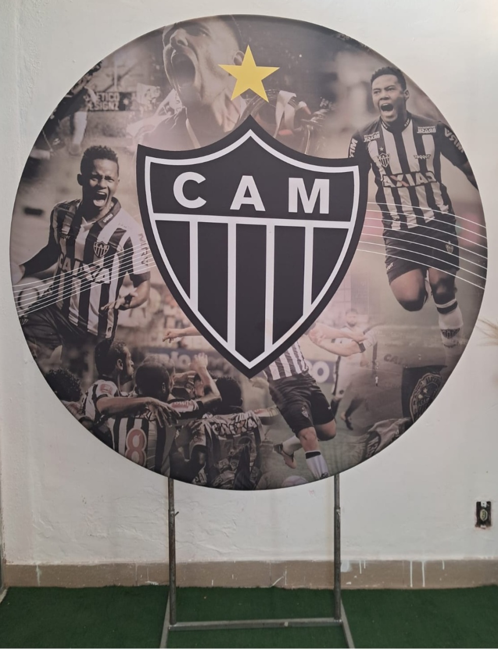 Painel Time Atlético Mineiro - Stefane Sales 