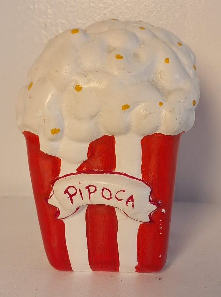 Pipoca Decorativa de Louça - Stefane Sales 