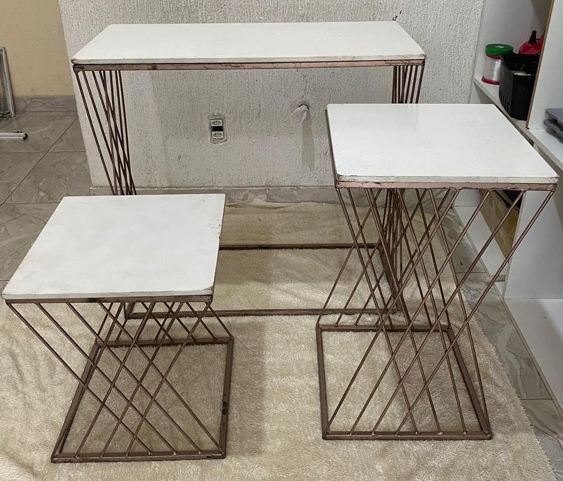 Kit Mesa de Ferro Rose Gold - Stefane Sales 