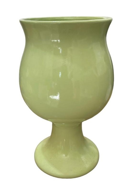 Vaso Verde Cítrus de Louça Médio 26Cm - Stefane Sales 