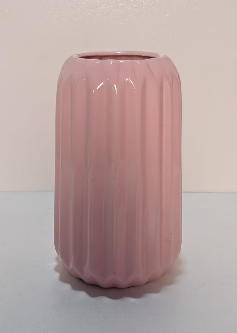 Vaso Geometrico Rosa Rose - Stefane Sales 