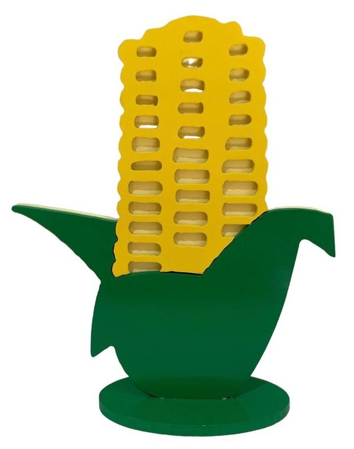 Milho Verde Decorativo de Mdf - Stefane Sales 