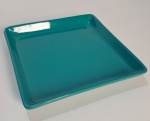 Bandeja Rasteira Verde Tiffany de Louça - imagem 1