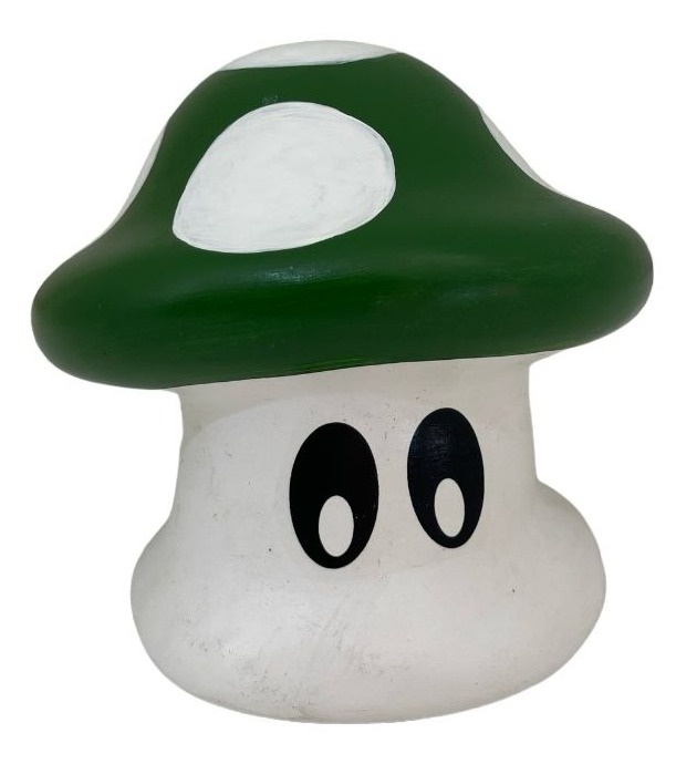 Cogumelo Do Mario Bros de Louça - Stefane Sales 