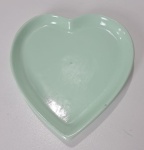 Bandeja de Coração Verde Candy de Louça P - imagem 1