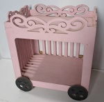 Jaula de Circo Rosa de Mdf - imagem 2