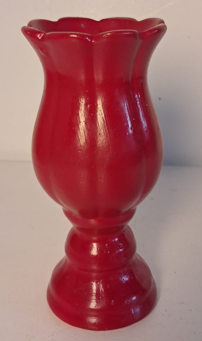Piruliteiro Vermelho de Louça - Stefane Sales 