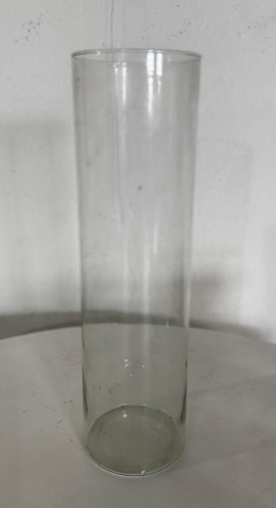 Vaso de Cristal Tubo de 30Cm - Stefane Sales 