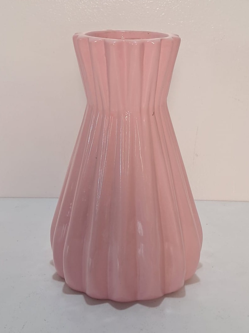 Vaso Geométrico Rosa Candy - Stefane Sales 