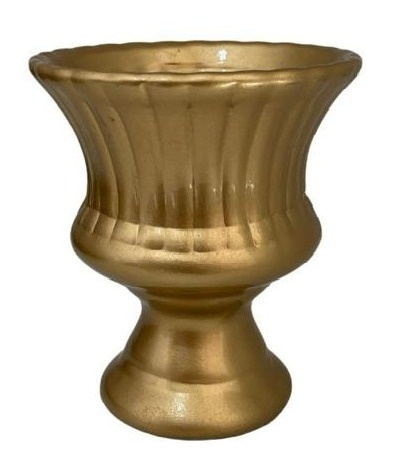 Piruliteiro Dourado de Louça 10Cm - Stefane Sales 