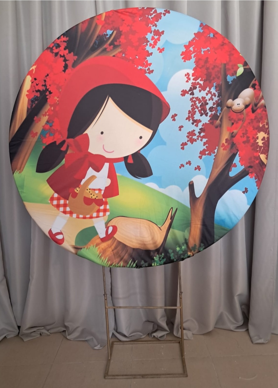 Painel Chapeuzinho Vermelho - Stefane Sales 