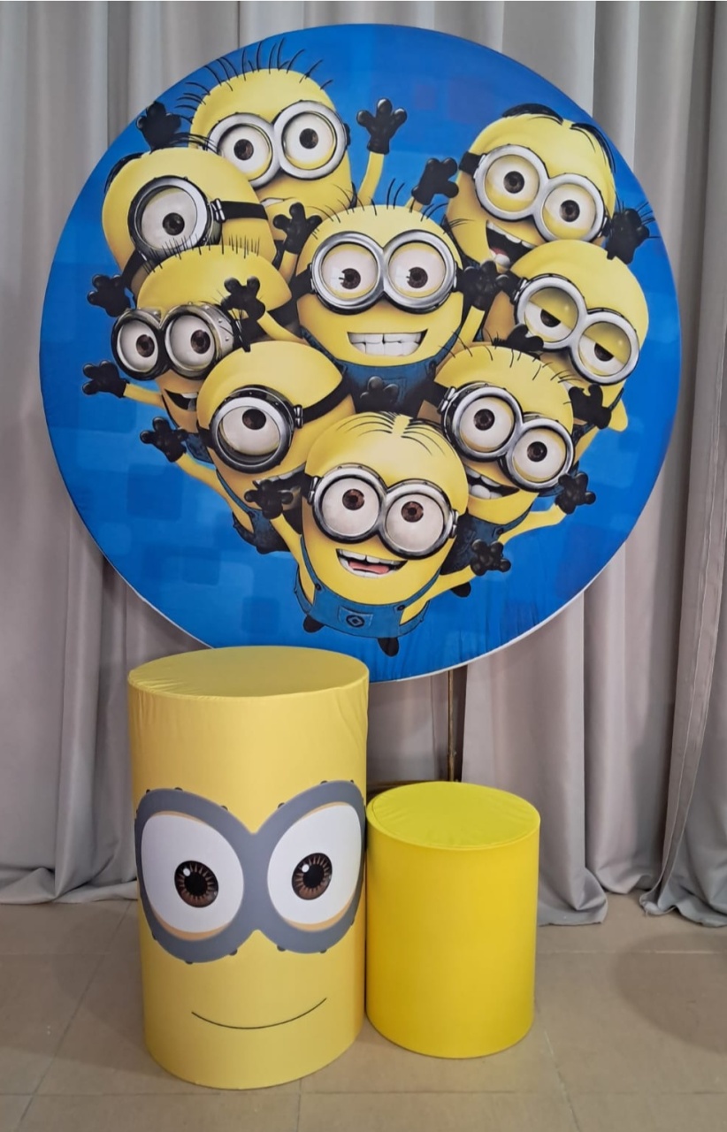 Painel E Capas Minions - Stefane Sales 