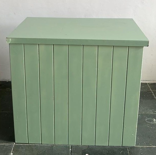 Mesa Ripada Verde Candy de 70Cmx90Cm - Stefane Sales 