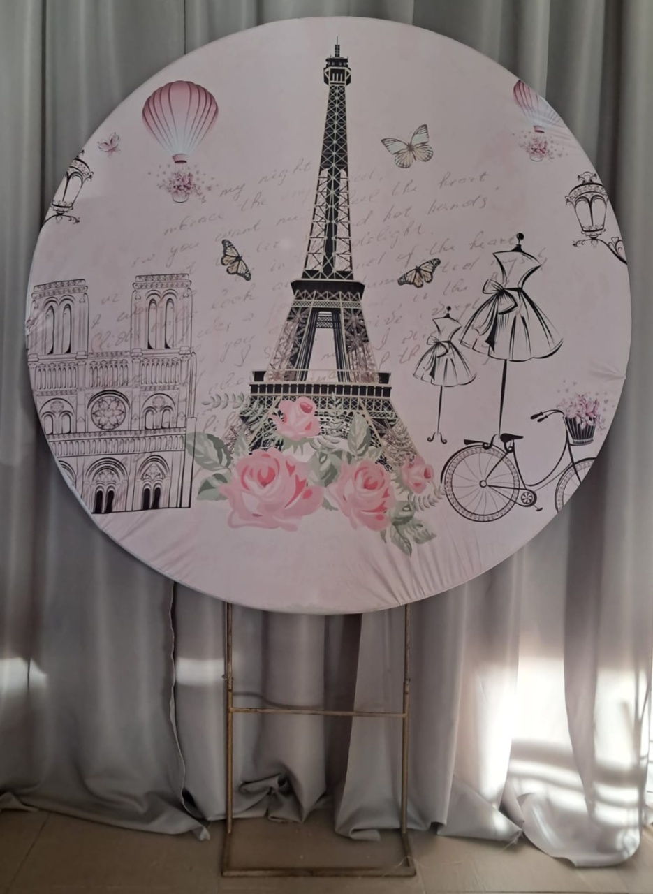 Painel Paris Torre Eiffel - Stefane Sales 