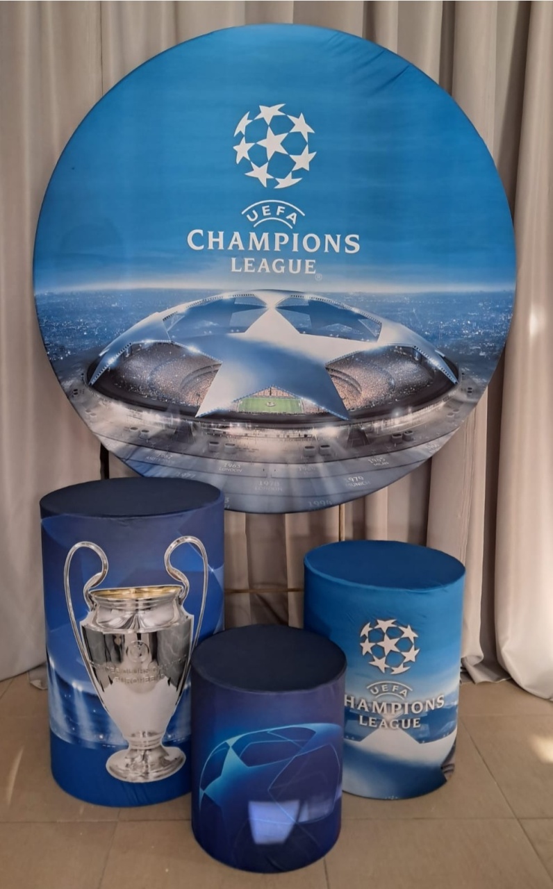 Painel E Capas Champions League Uefa - Stefane Sales 