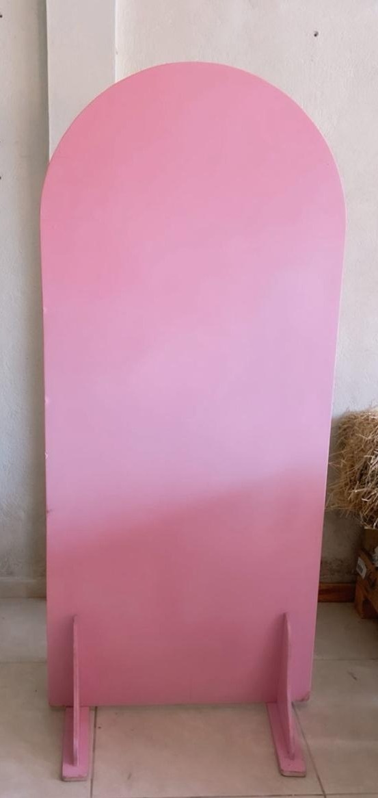 Painel Romano Rosa Candy - Stefane Sales 
