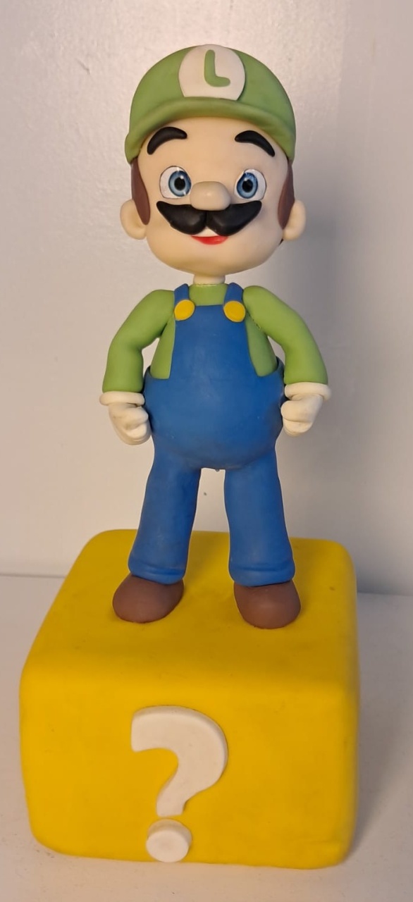 Luigi Do Mario Bros de Biscuit - Stefane Sales 