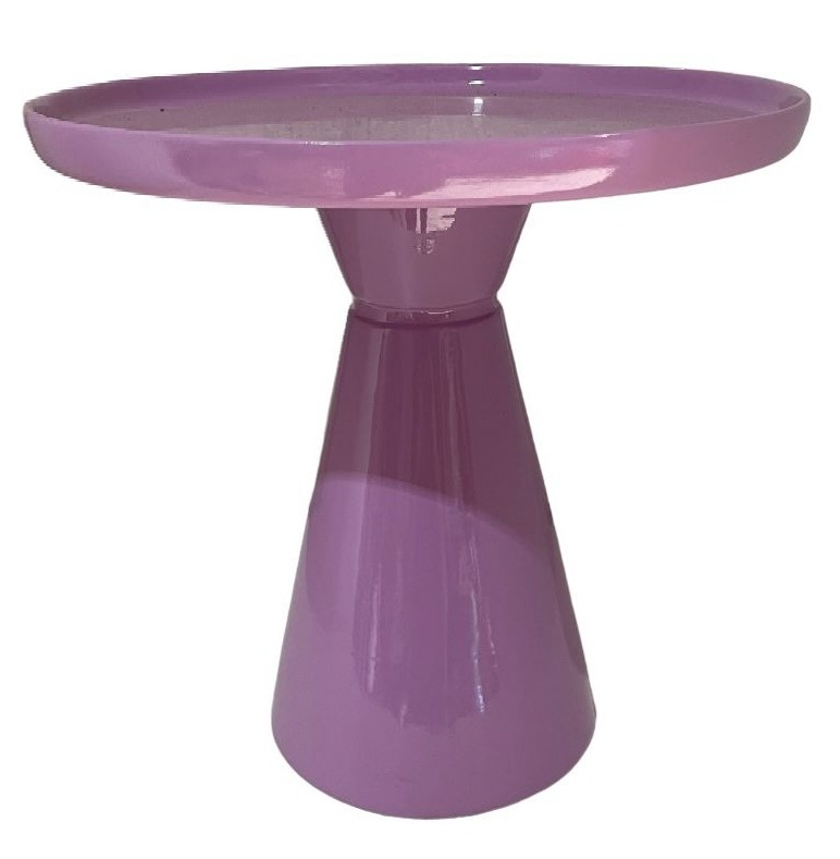 Bandeja Cone Lilás Candy de Louça G - Stefane Sales 