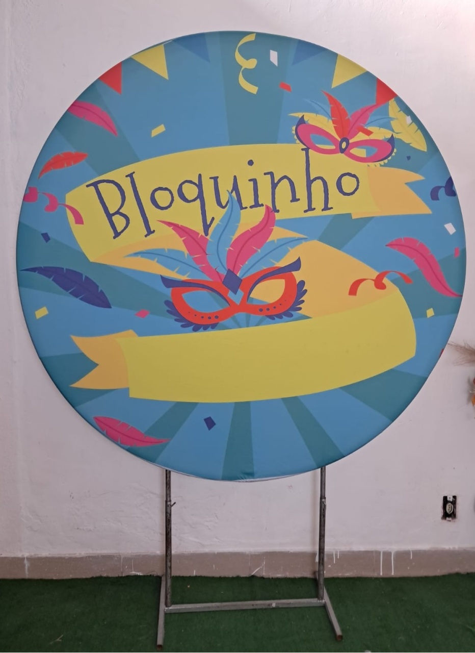Painel Bloquinho de Carnaval - Stefane Sales 