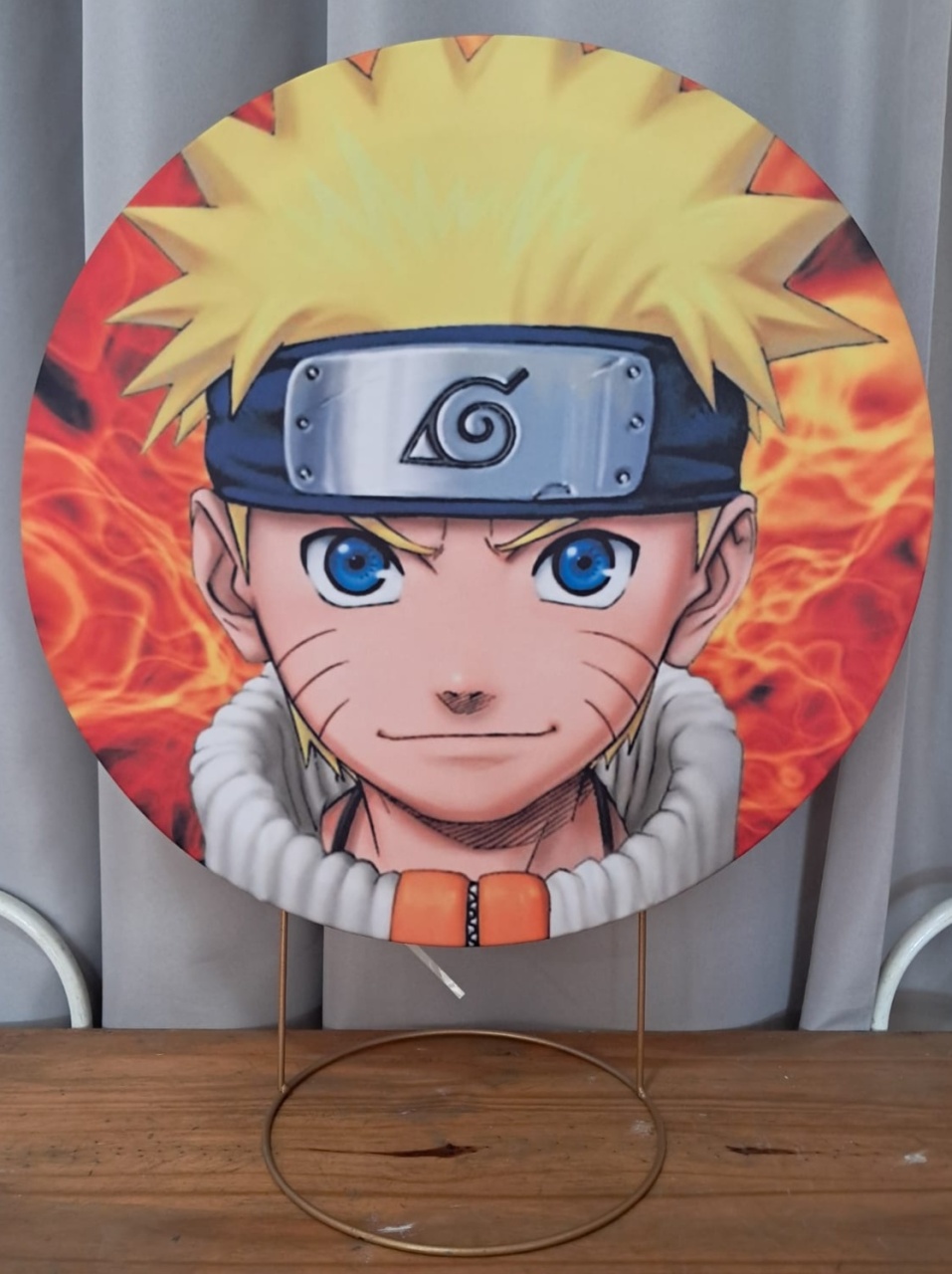 Painel de Mesa Naruto - Stefane Sales 