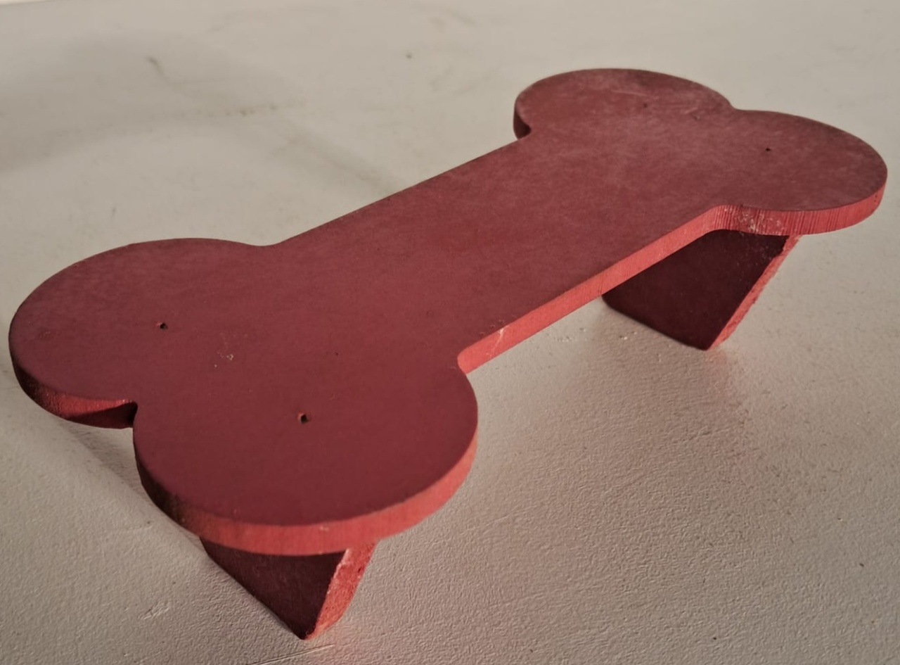Osso Rosa Pink de Mdf - Stefane Sales 