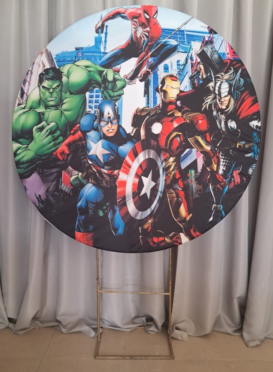 Painel Vingadores - Stefane Sales 