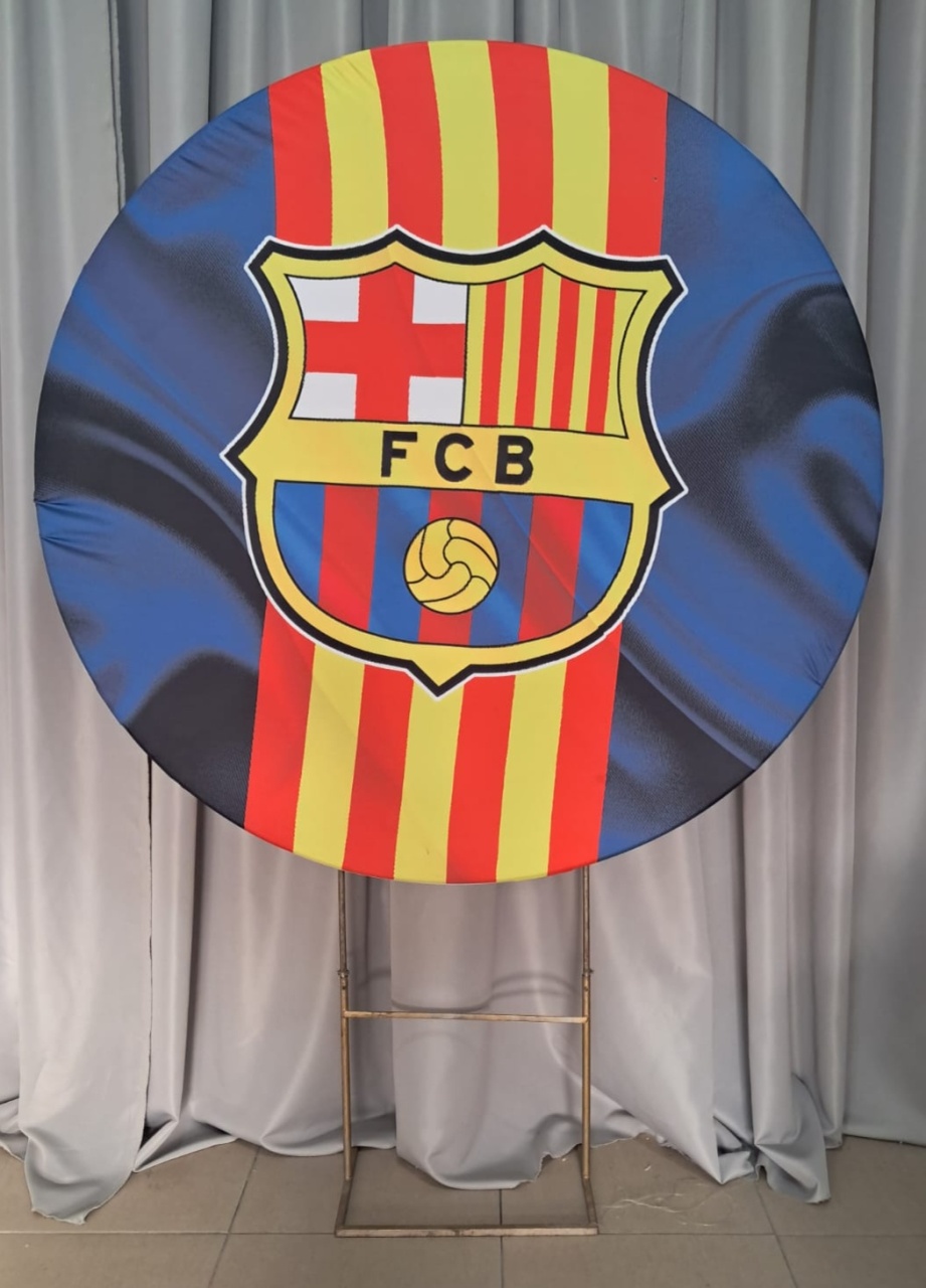 Painel Time Barcelona de Futebol - Stefane Sales 