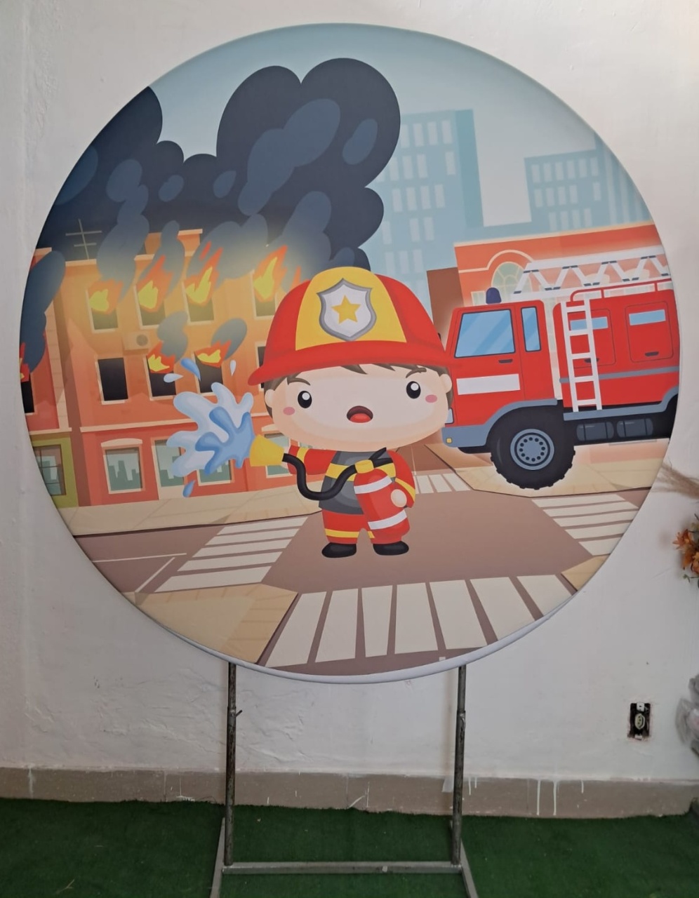 Painel Bombeiro Kids - Stefane Sales 