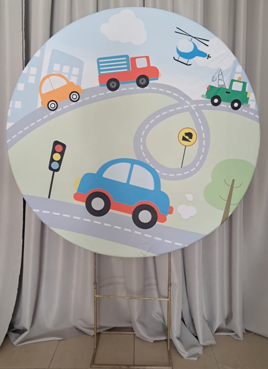 Painel Transito Com Carros - Stefane Sales 