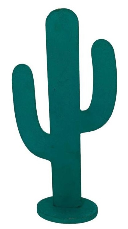 Cacto Verde Decorativo de Mdf - Stefane Sales 
