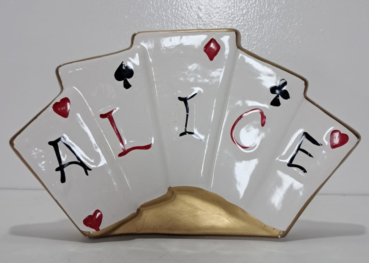 Cartas Alice No País das Maravilhas de Louça - Stefane Sales 