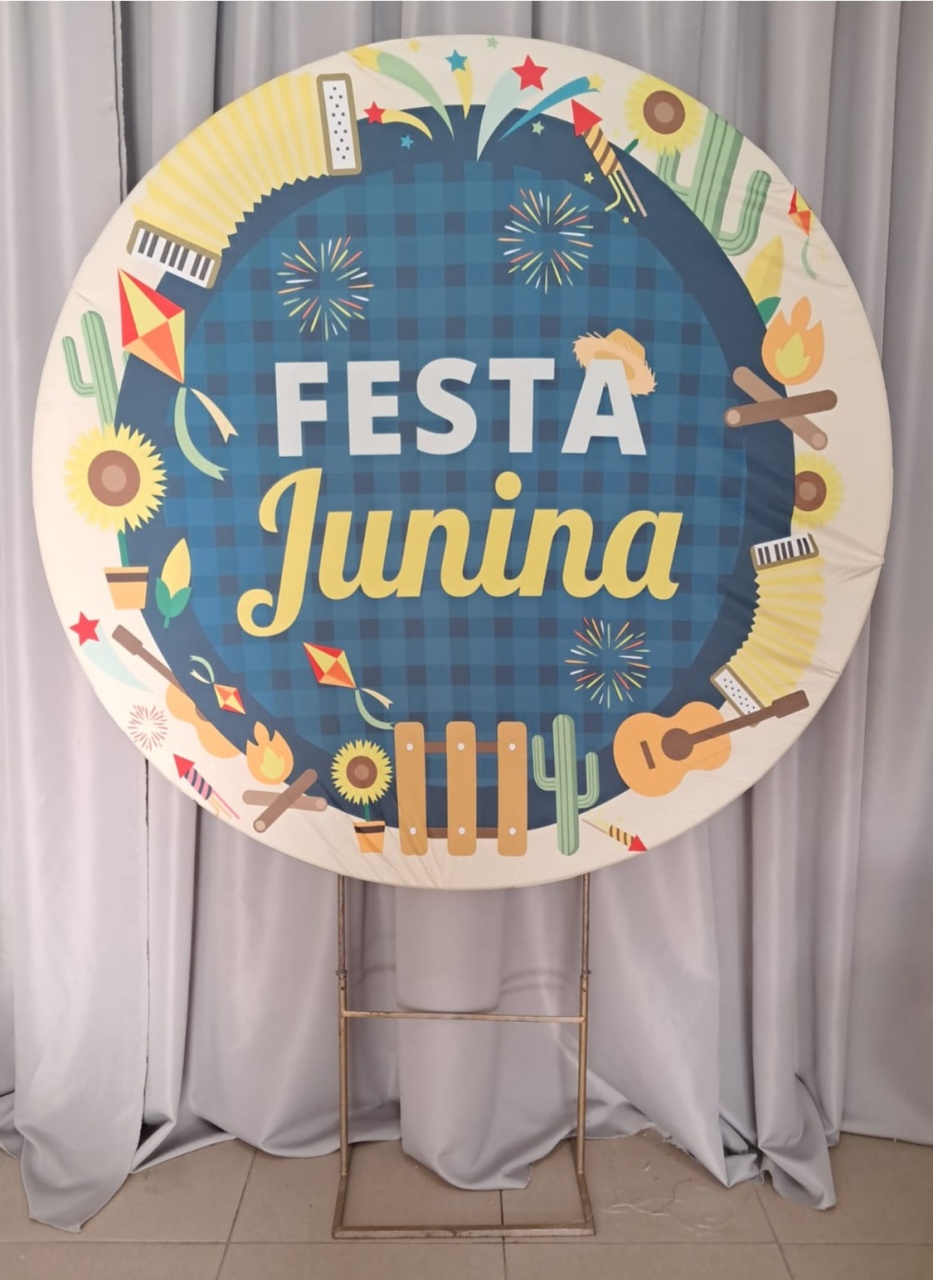 Painel Festa Junina Decorativa - Stefane Sales 