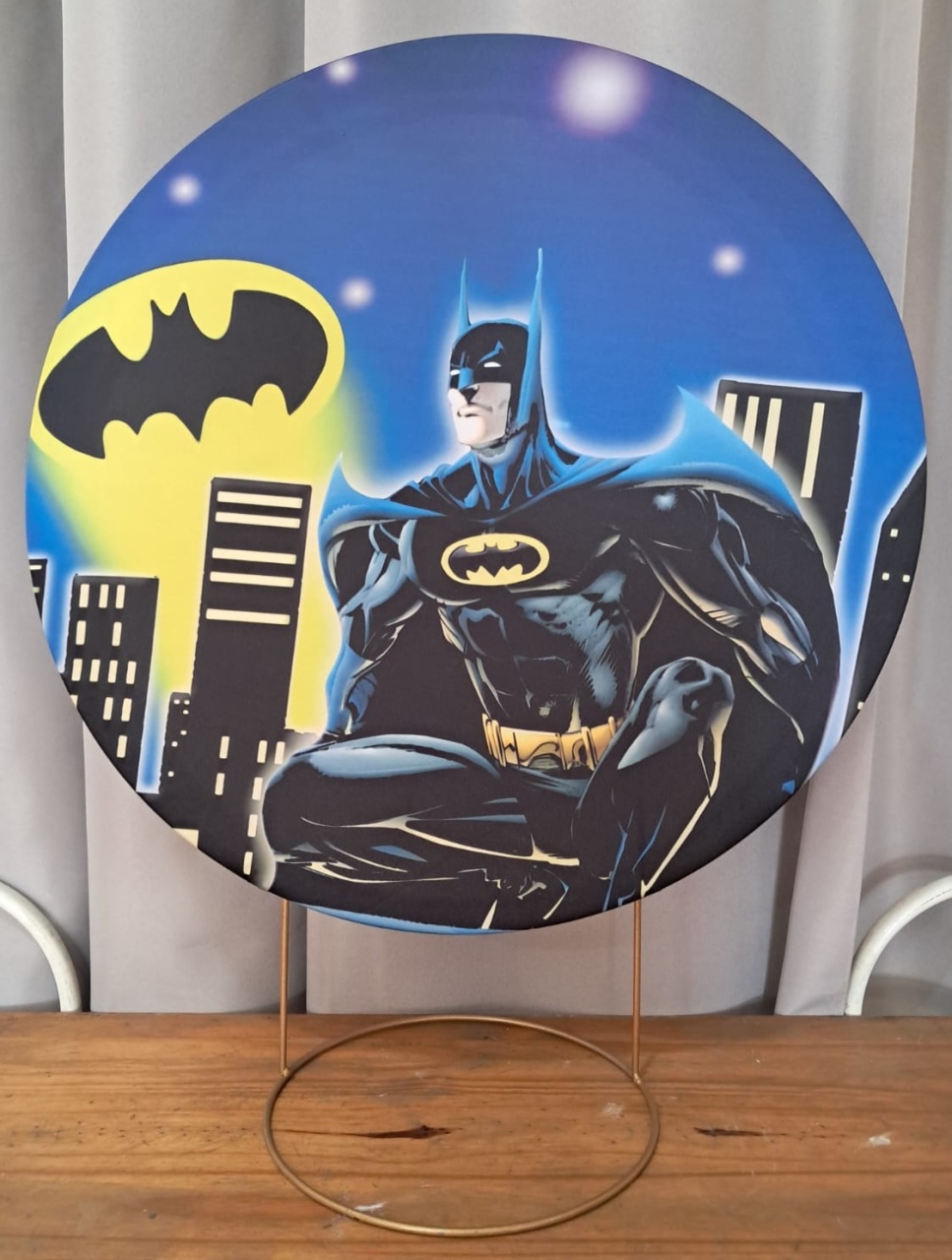 Painel de Mesa Batman - Stefane Sales 