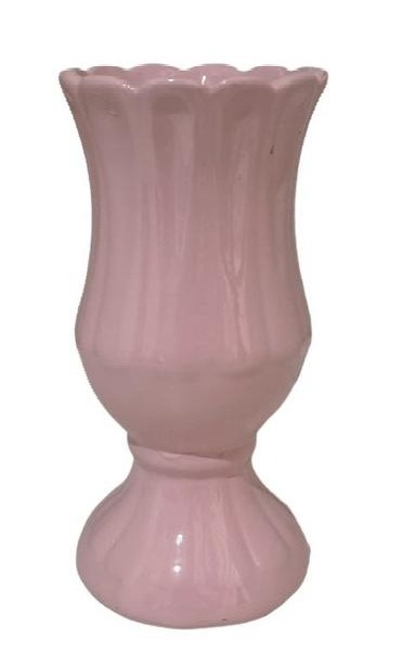 Piruliteiro de Louça Rosa Candy - Stefane Sales 