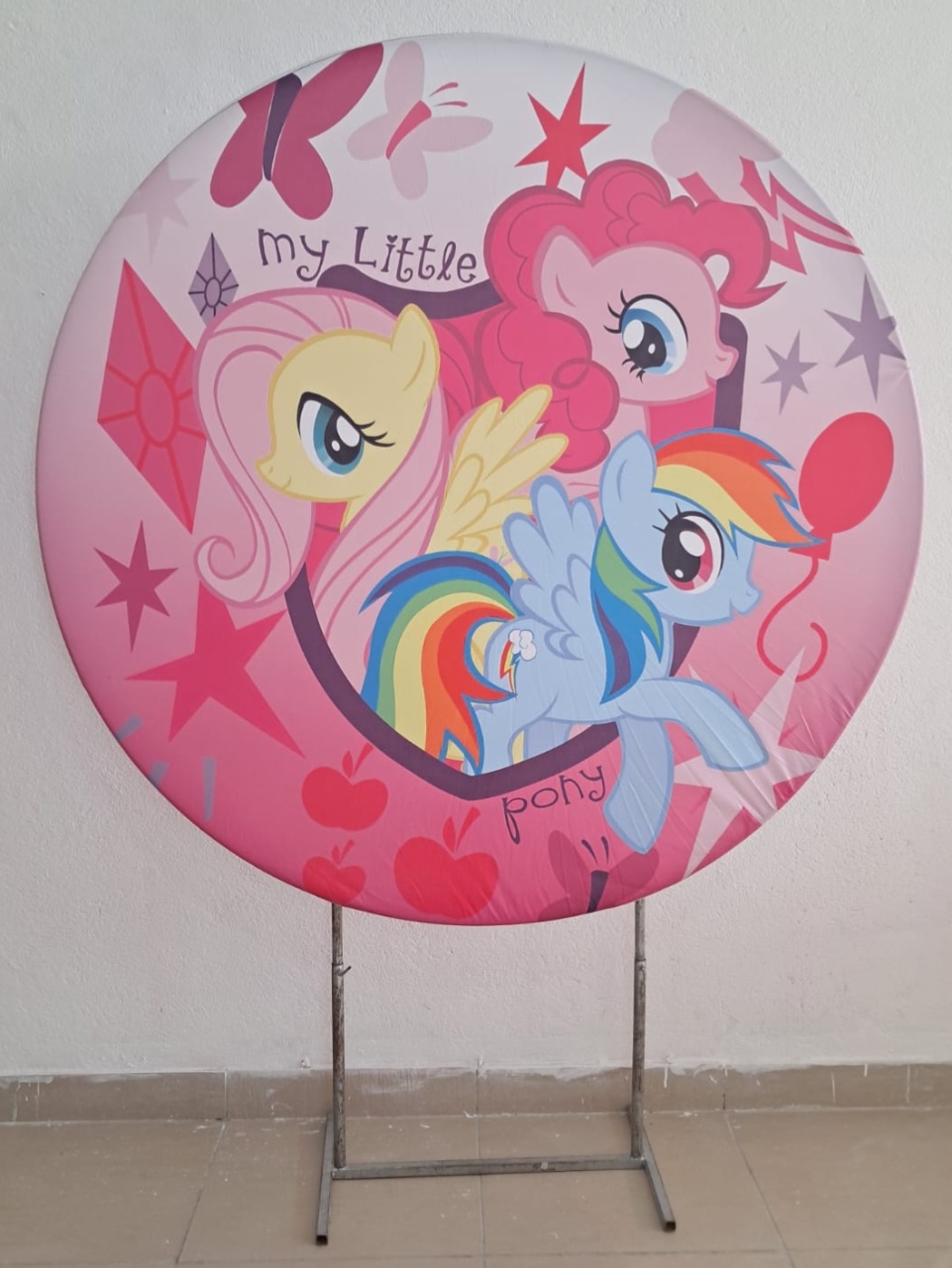 Painel My Little Pony Rosa - Stefane Sales 