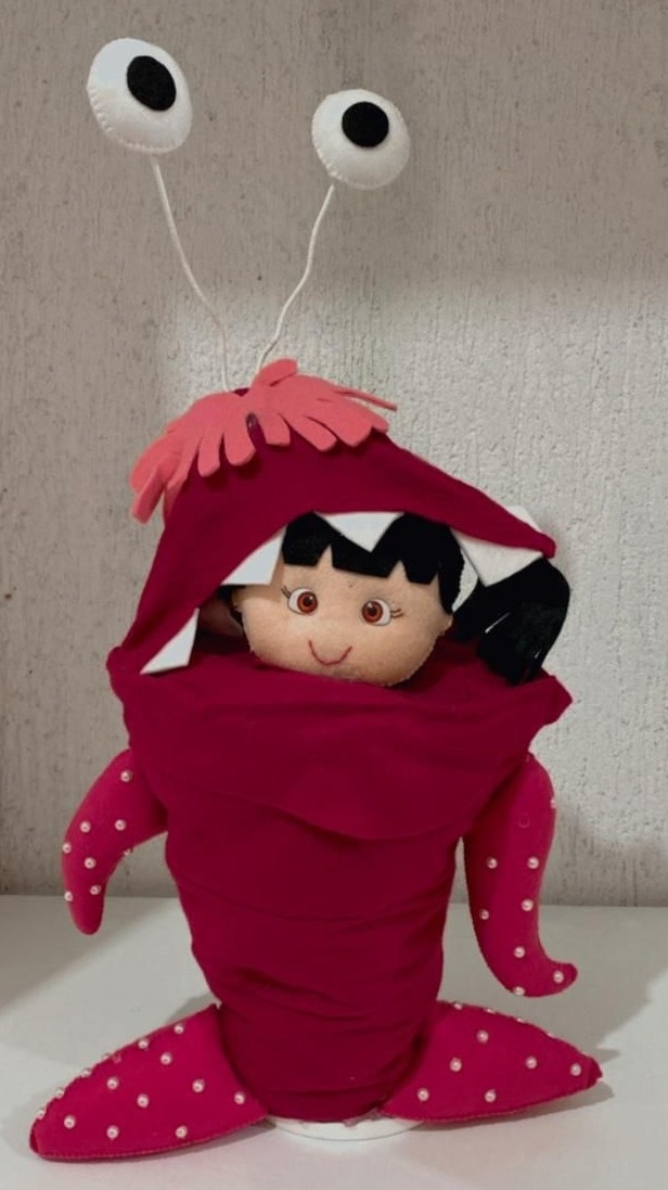 Boo Monstros S.a de Feltro - Stefane Sales 