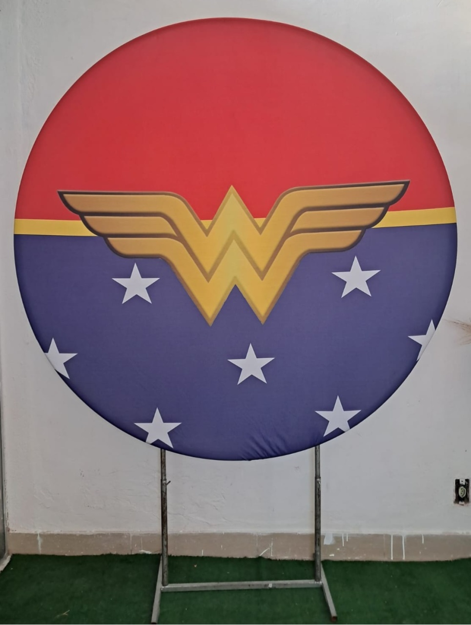 Painel Mulher Maravilha Símbolo - Stefane Sales 