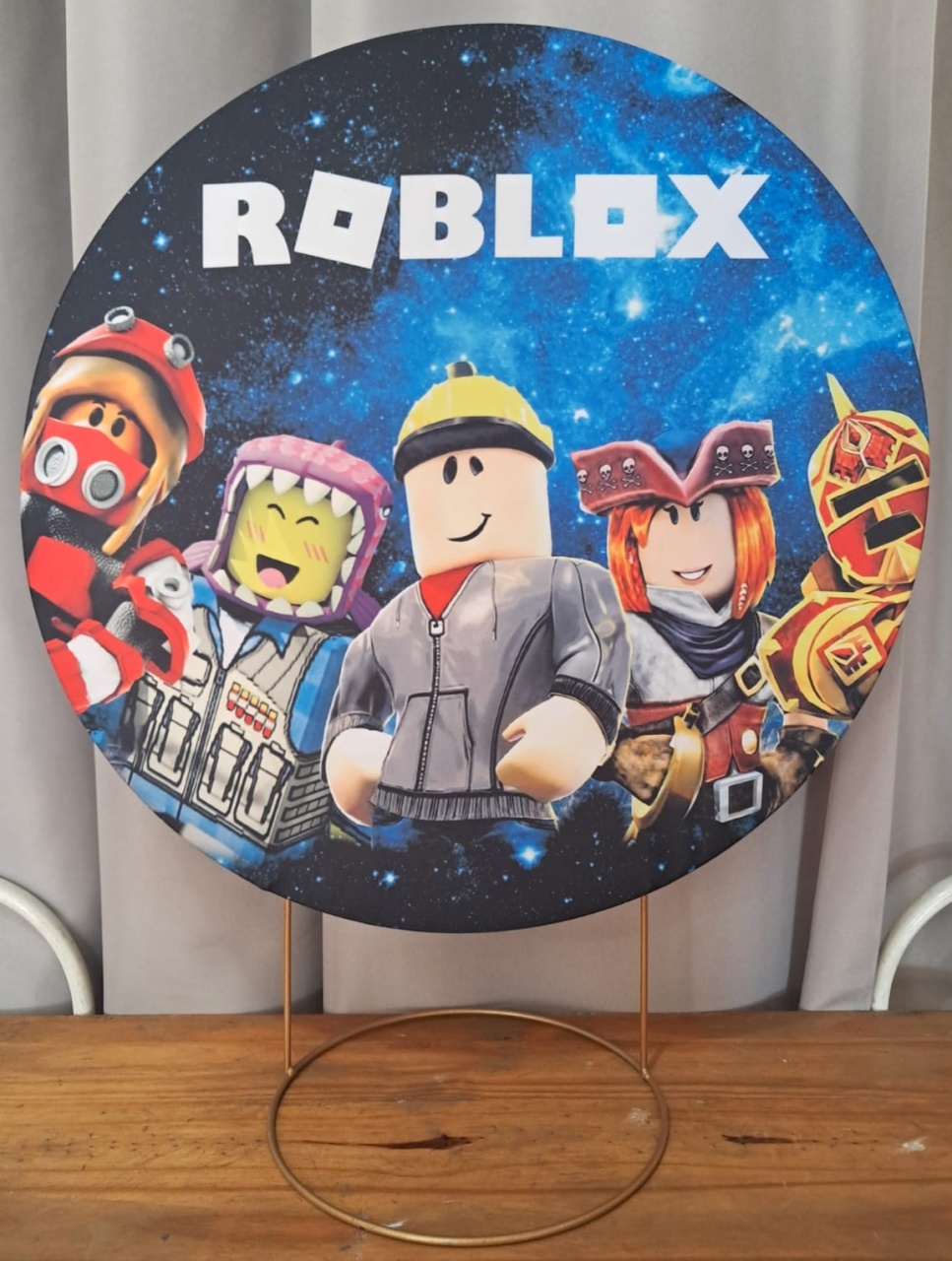 Painel de Mesa Roblox - Stefane Sales 