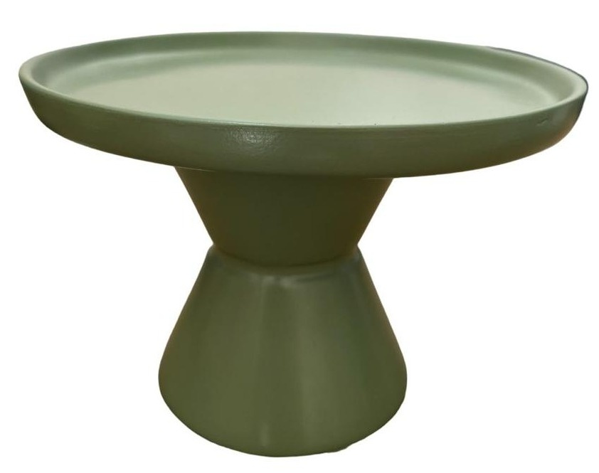 Bandeja Verde Eucalipto Cone 10Cm - Stefane Sales 